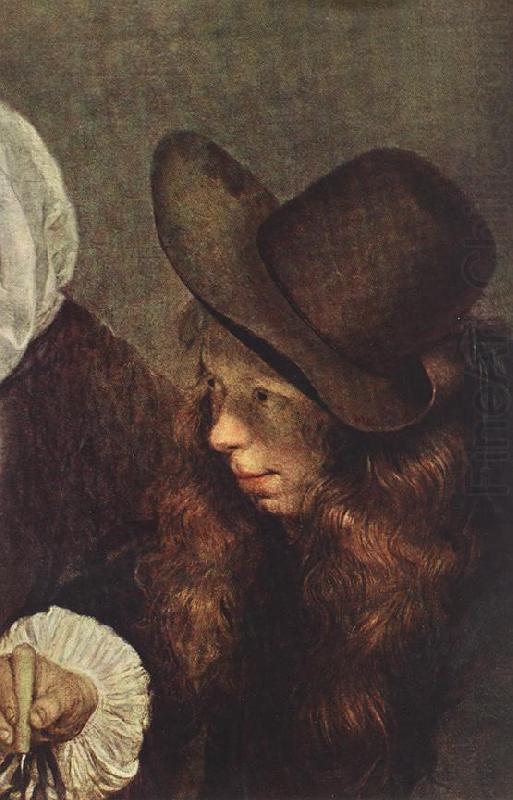 The Glass of Lemonade (detail) t, TERBORCH, Gerard